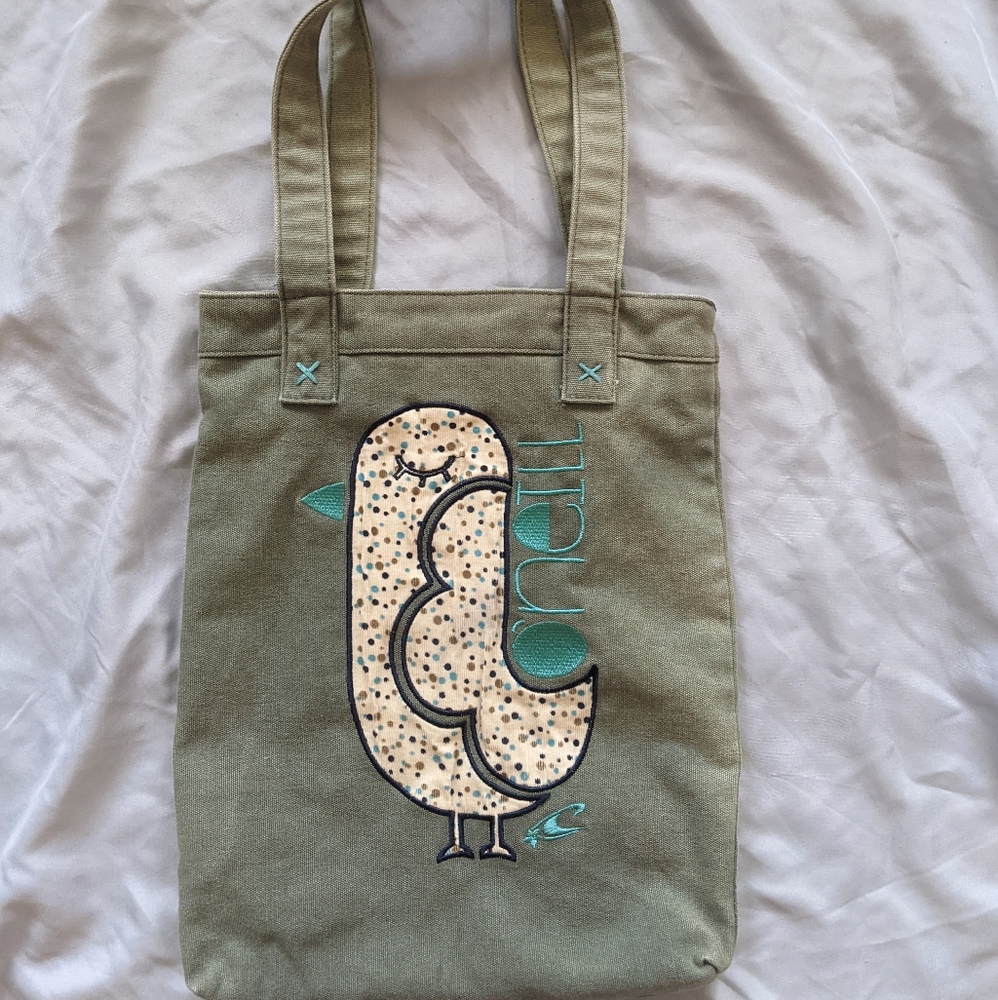 Olive Green O'Neill Tote Bag